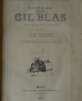 Histoire de Gil Blas de santillane par Le Sage