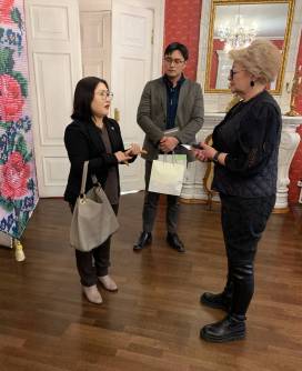 Музей посетила консул Генерального консульства Республики Корея в Иркутске госпожа Чо Гын Хи
