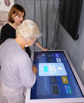 Сенсорная панель для 3D модели дома Волконских приехала в музей